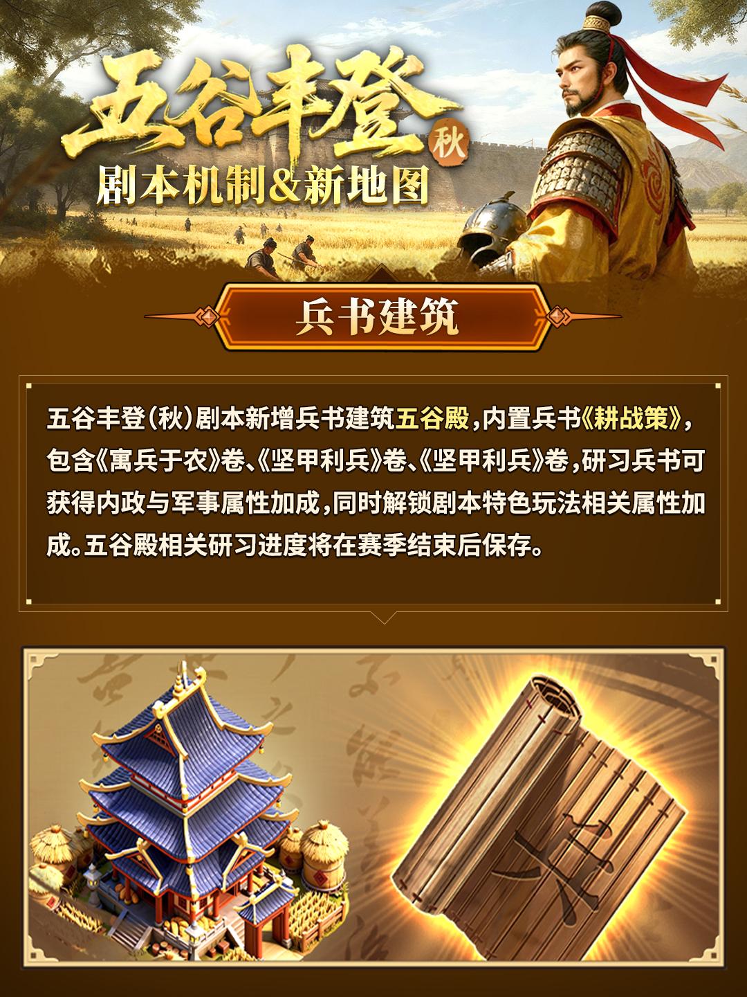 【资讯】新剧本五谷丰登（秋）前瞻一