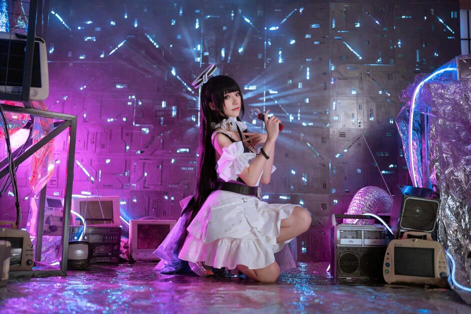 小姐姐cosplay.少女前线 云图计划 七花 