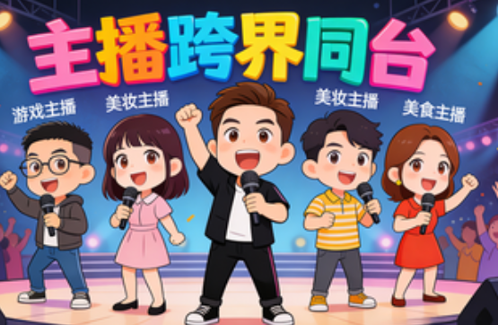 多位主播跨界同台，未播先火期待拉满