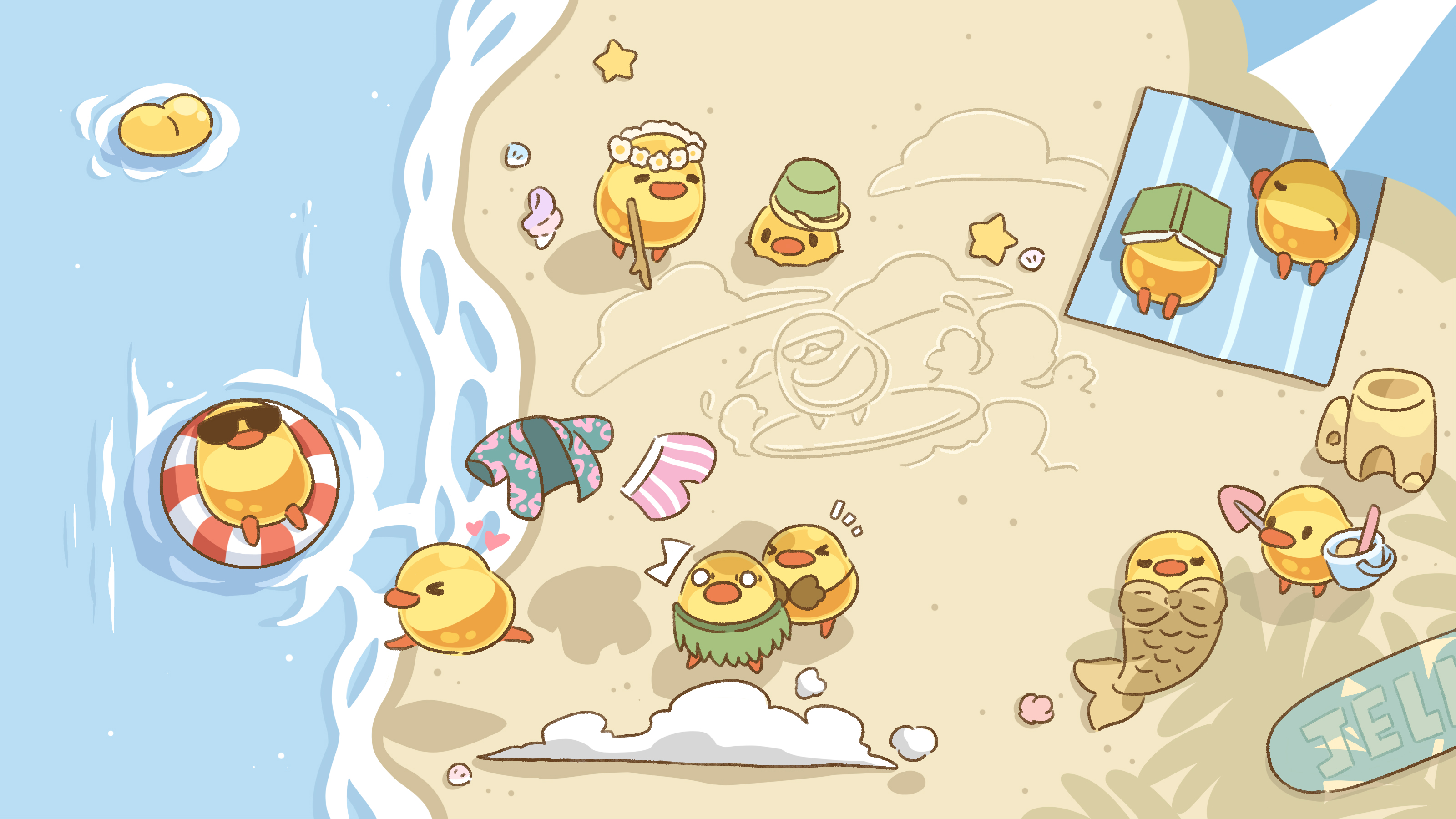 七月壁纸奉上 | 夏日逃离城市计划