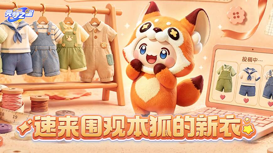人，狐要有免费时装穿啦！