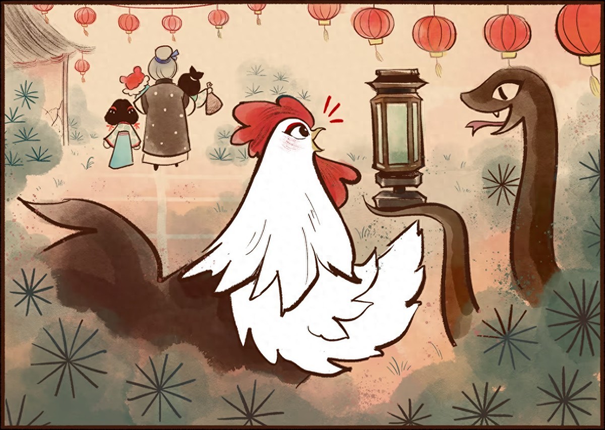 休闲解谜游戏《生肖纪 鸡哥和他的朋友们》现已上线Steam