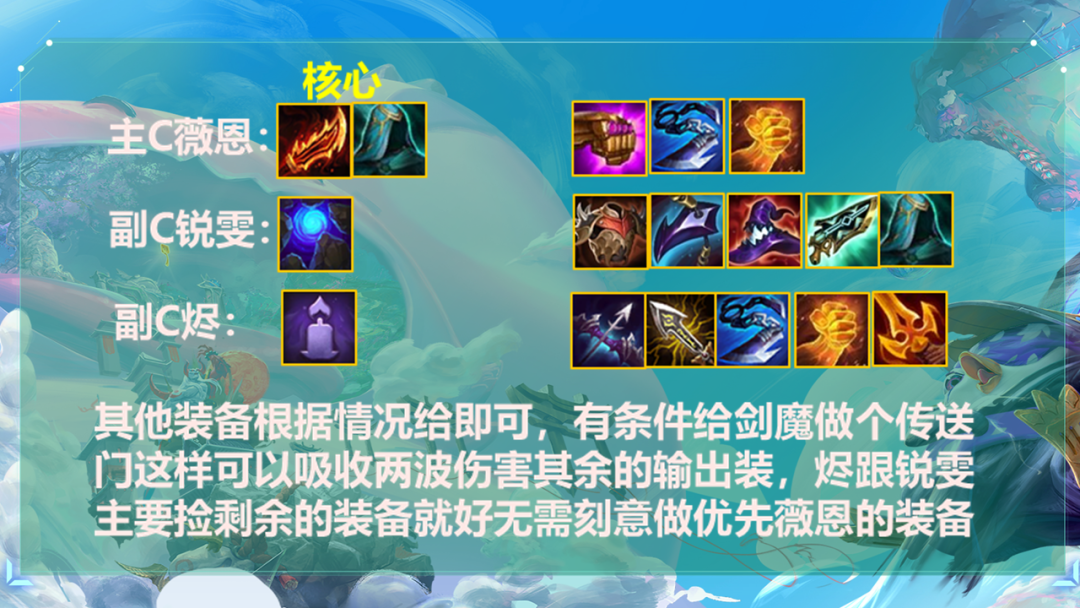 羁绊(不要莉莉娅)羁绊组成:6灵魂莲华夜幽3腥红之月2神射手2重装战士2