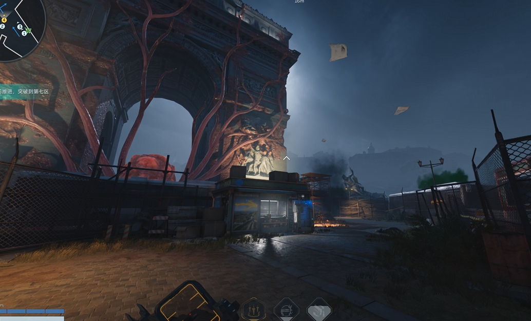 凯旋门区域攻略说明，这样跑更快速！