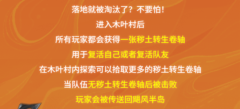 荒野行动木叶村玩法详解
