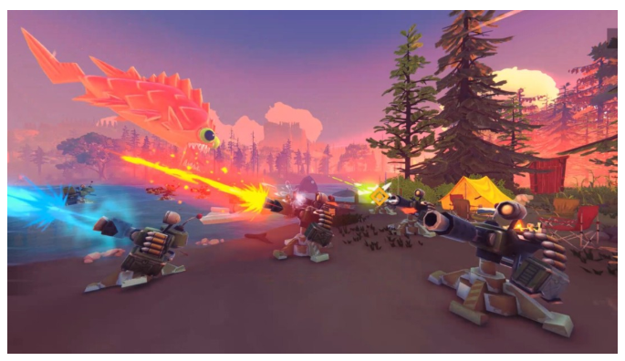 钓鱼游戏《猎鱼达人》在Steam发售 用枪炮轰鱼