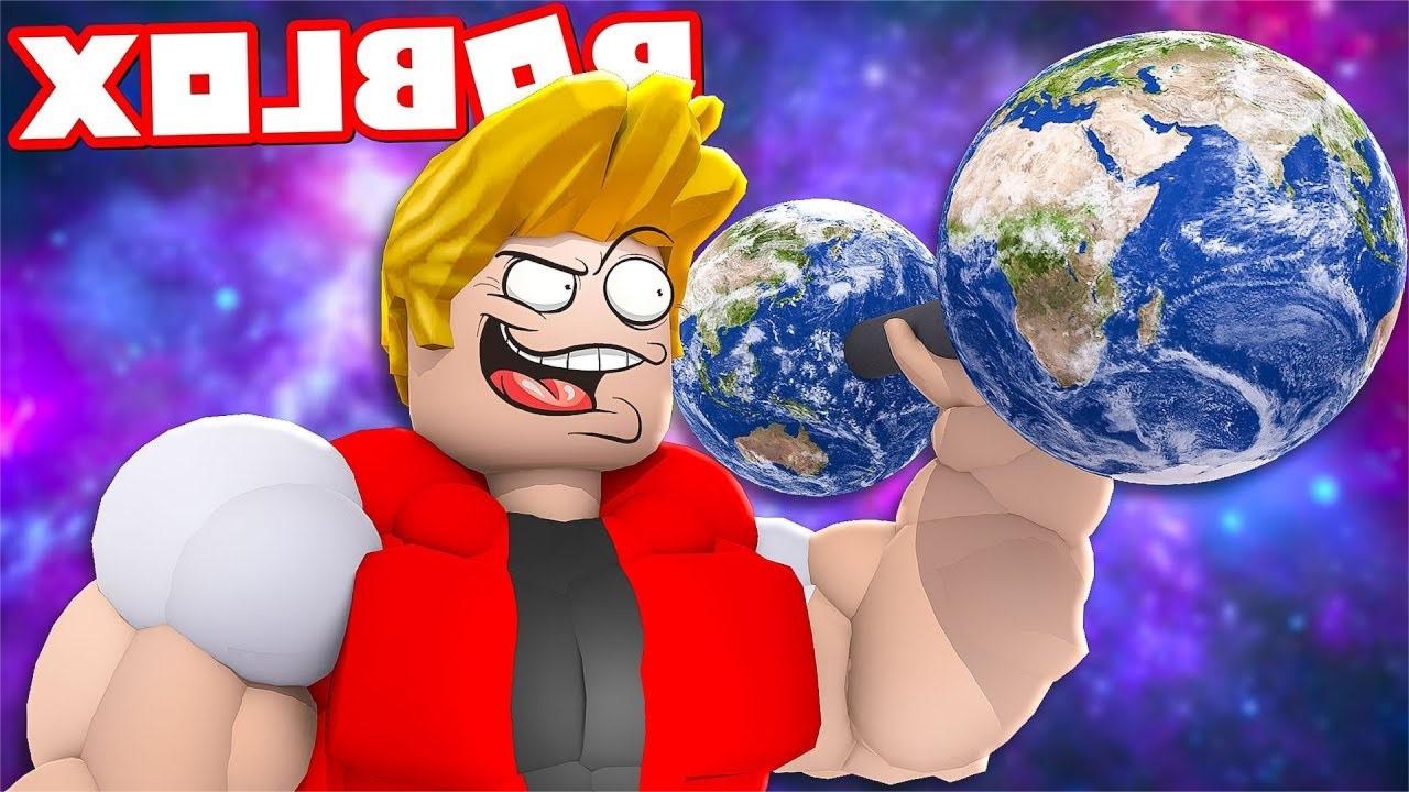 Roblox泰坦举重模拟器：解锁天堂地狱岛！举起雷神之锤！小格解说