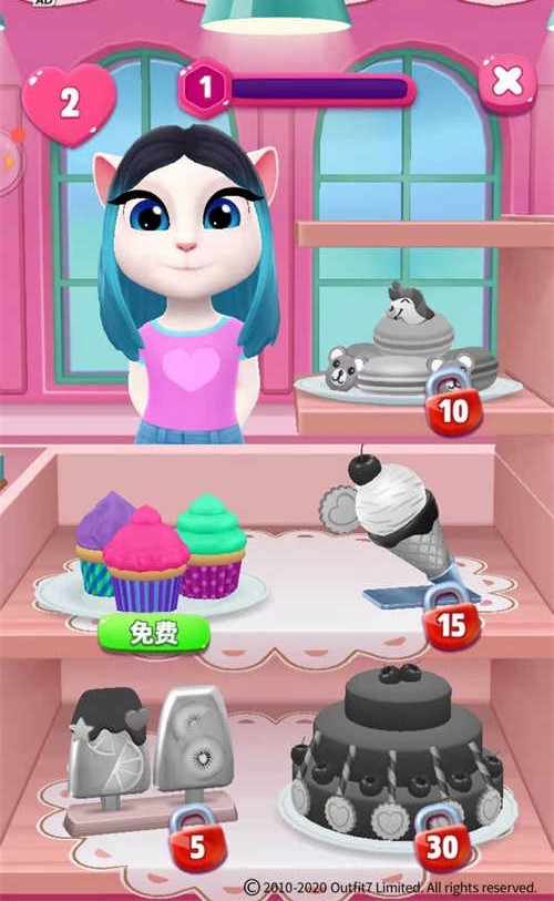 《我的安吉拉2》:做小小美食家，为安吉拉制作美味蛋糕