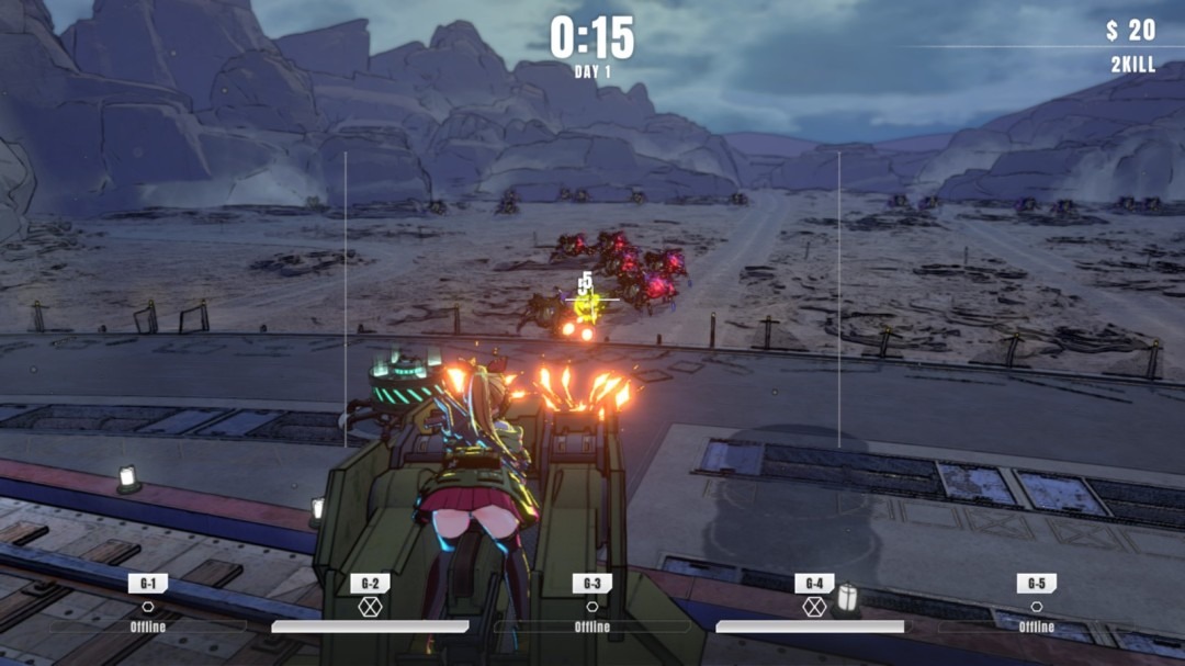 《御炮少女》将于8月25日正式上线Steam——炮塔轰炸，爆衣激战！