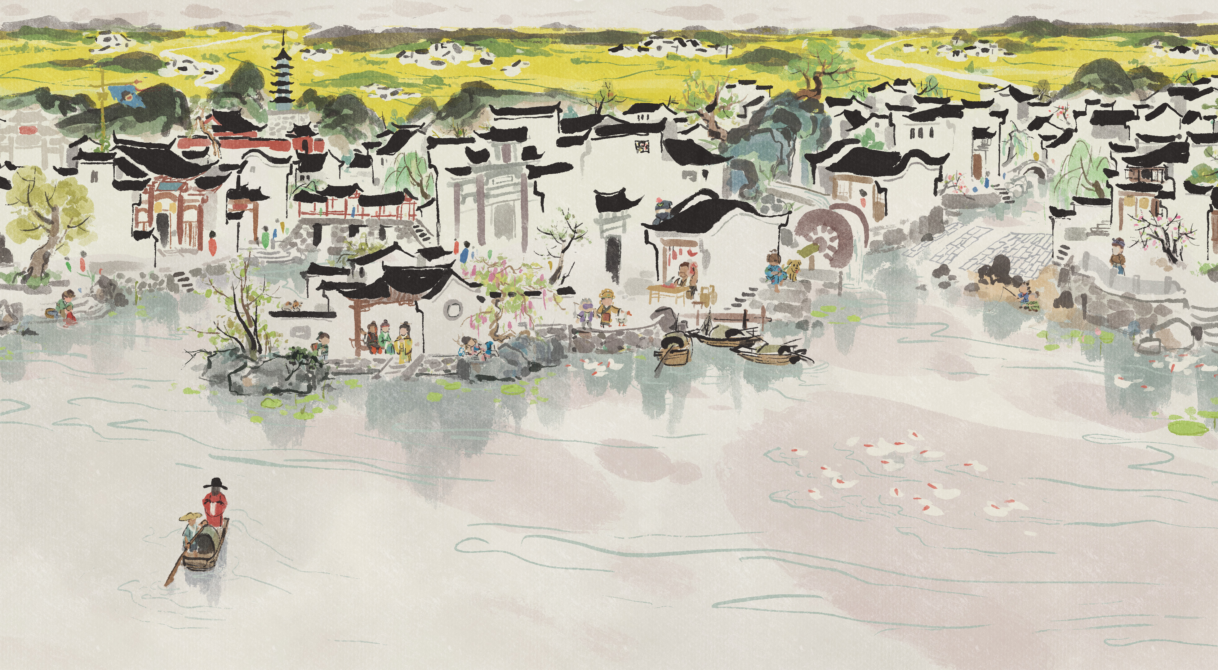 重绘江南山水画卷，《江南百景图》带着丰厚预约福利来啦！