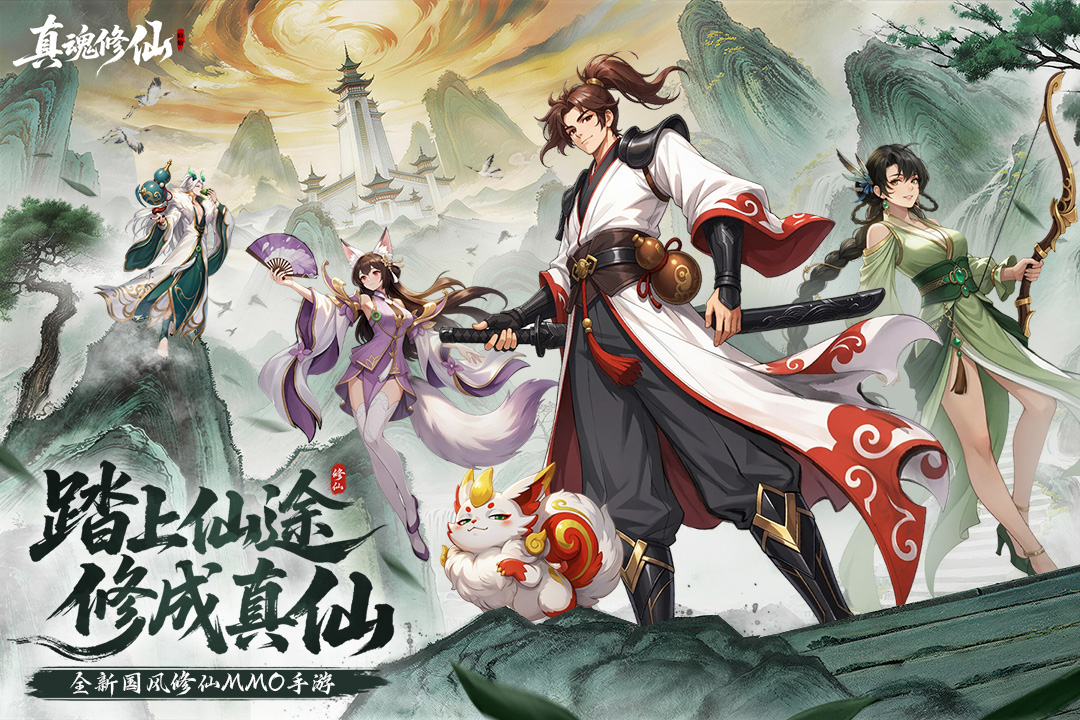 《真魂修仙》公测定档 6月12 日！仙途预约赢京东卡，同赴九霄问道寻仙