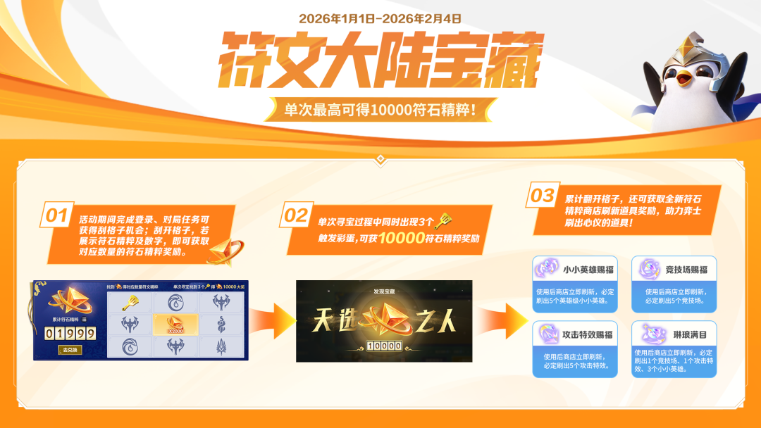 「小飞吉的试炼」周赛荣誉即将开启！符石精粹商店全新升级！