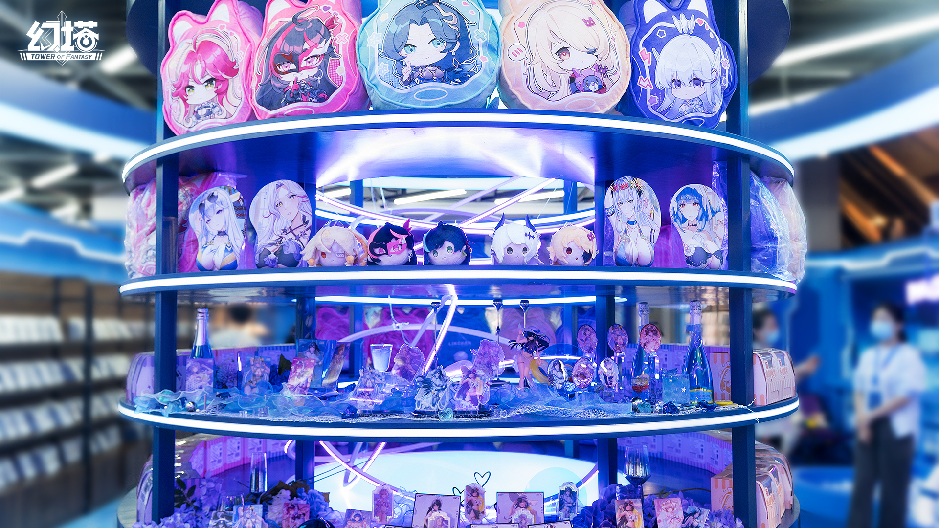 《幻塔》凉夏霓彩暑期主题快闪现场直击