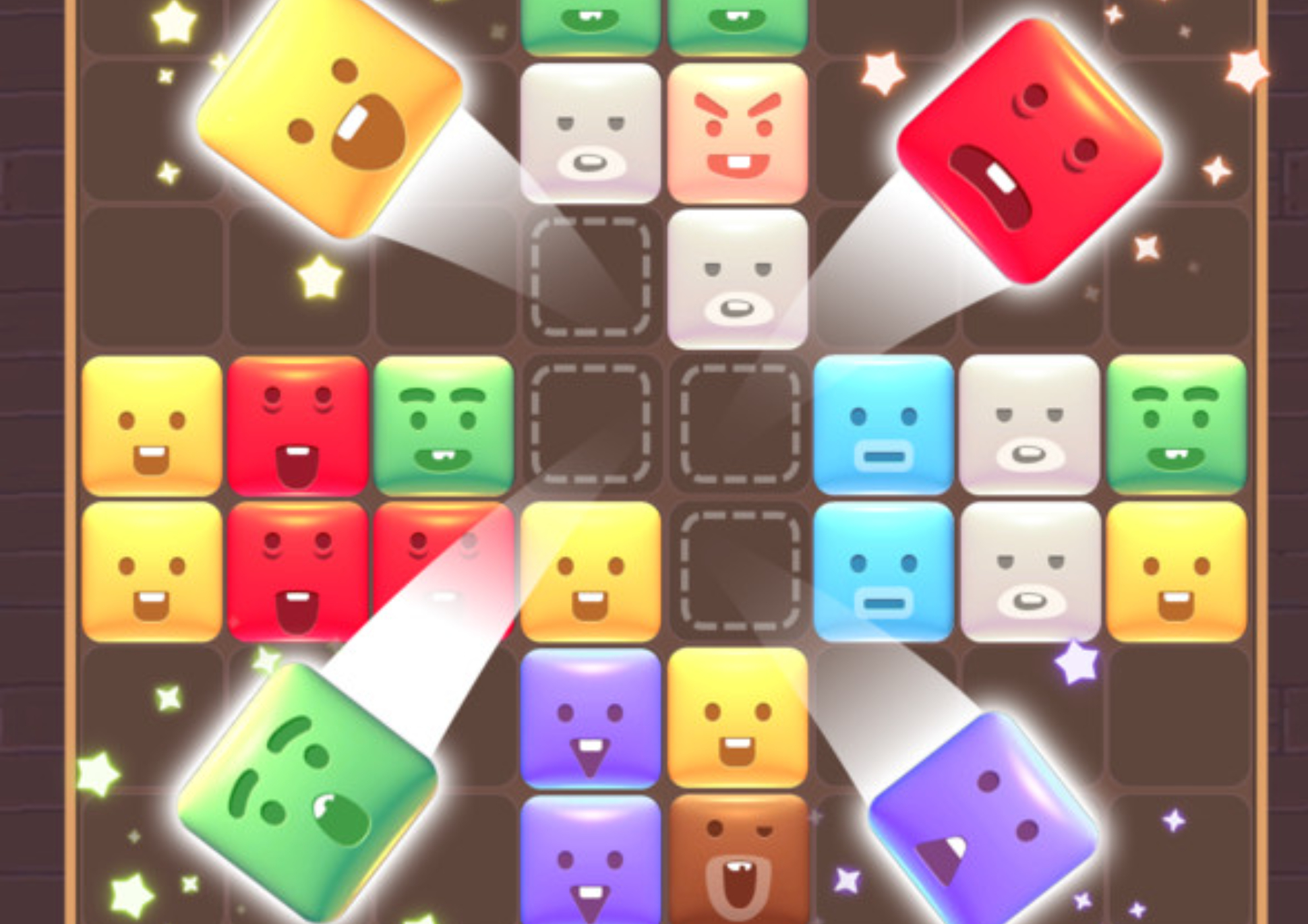 快乐去消消：小心翻车！棋盘塞满就输，考验你的布局能力。