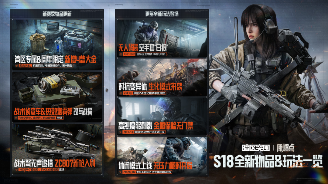 S18赛季「原爆点」新玩法速览，7月3日正式上线！