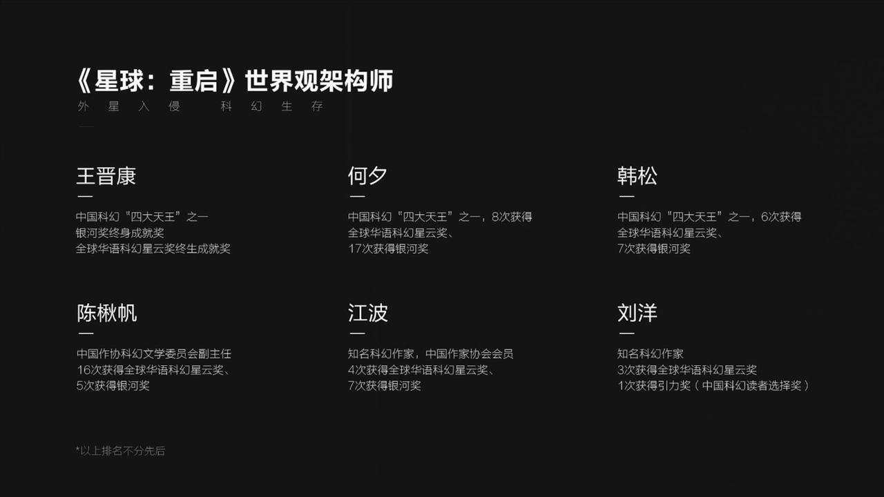 《星球：重启》世界观合作预告PV揭幕！这一次，是可触碰的未来