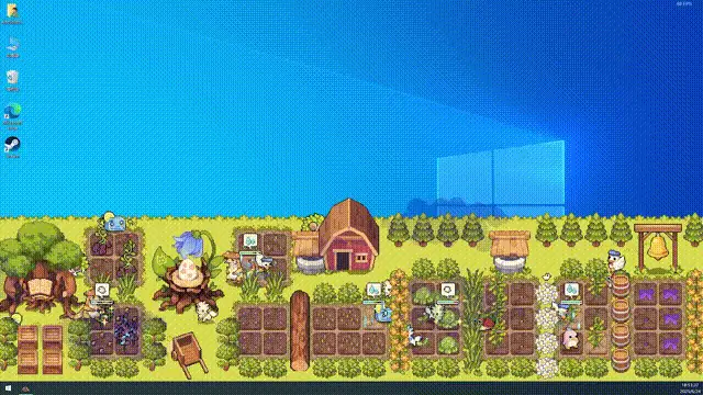 Steam桌面模拟经营游戏《幻兽大农场》全新幻兽与作物来啦！