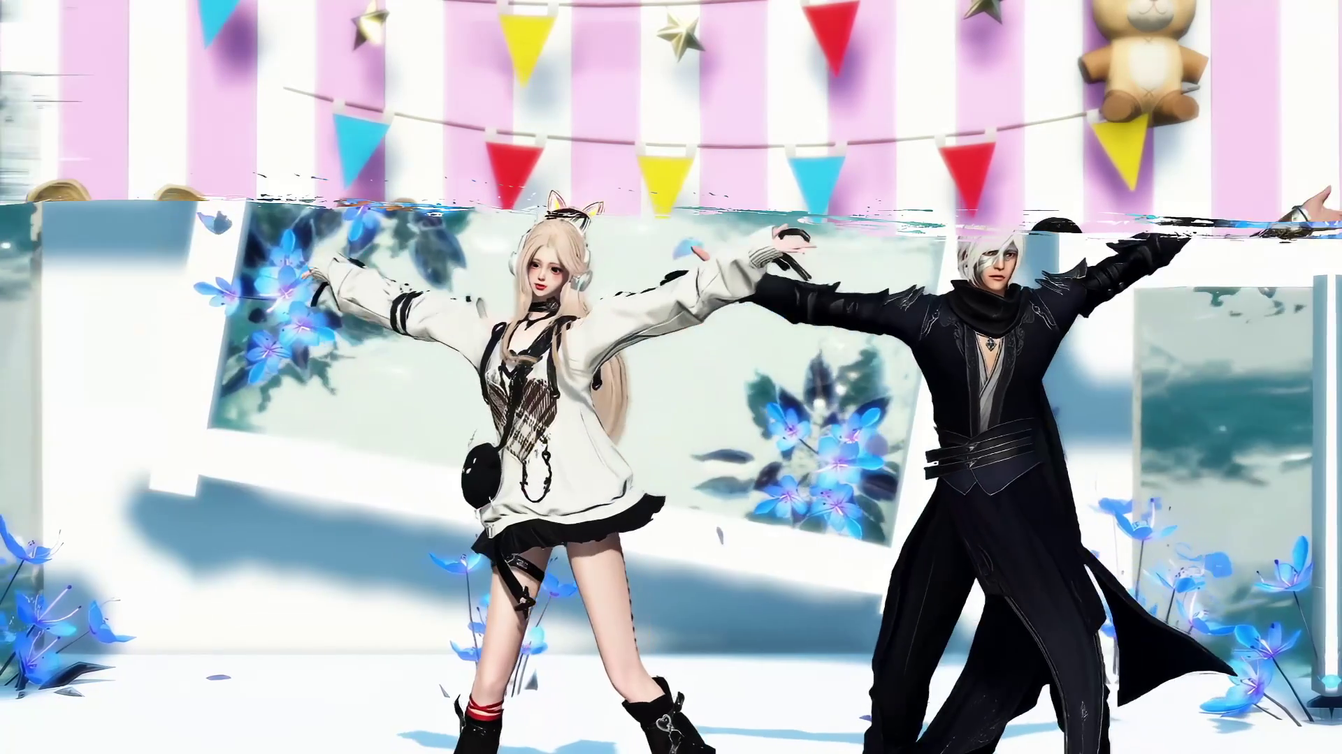 很内向，跳舞要拉上侠缘一起跳！