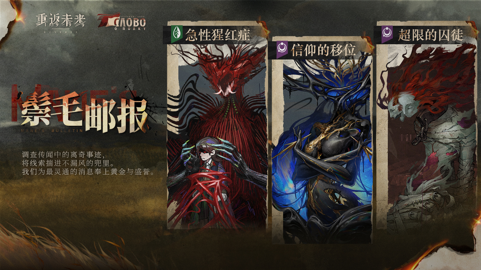 【鬃毛邮报】即将开启！