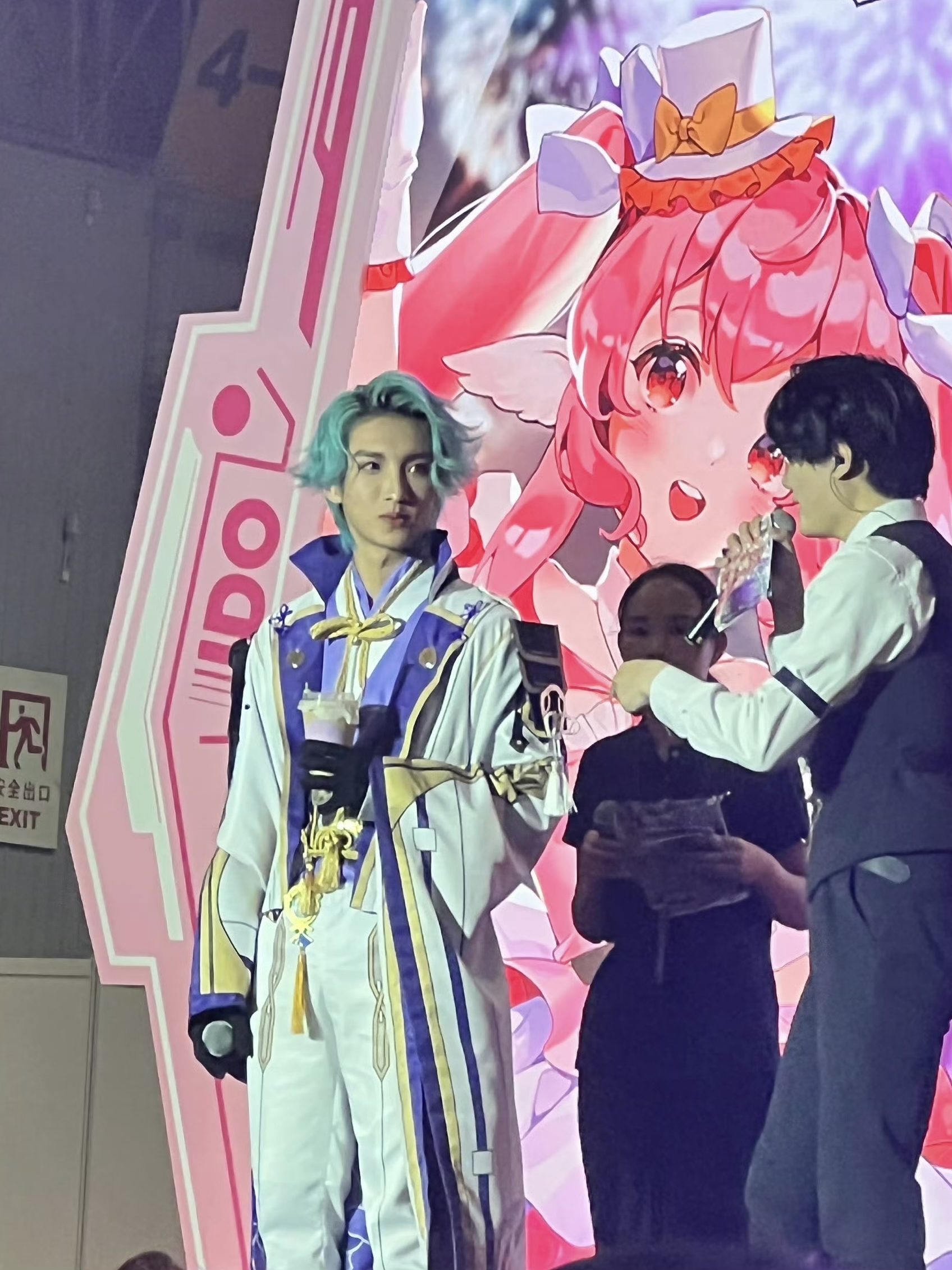 人气演员Noeul现身成都IDO漫展！首次COS《原神》神里绫人，现场与粉丝亲密互动