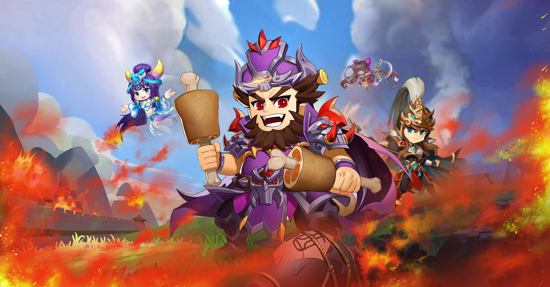 《泡打三国》9月3日火爆开启--逐鹿2服