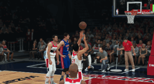 美职篮2k20：摇杆投篮难度很大
