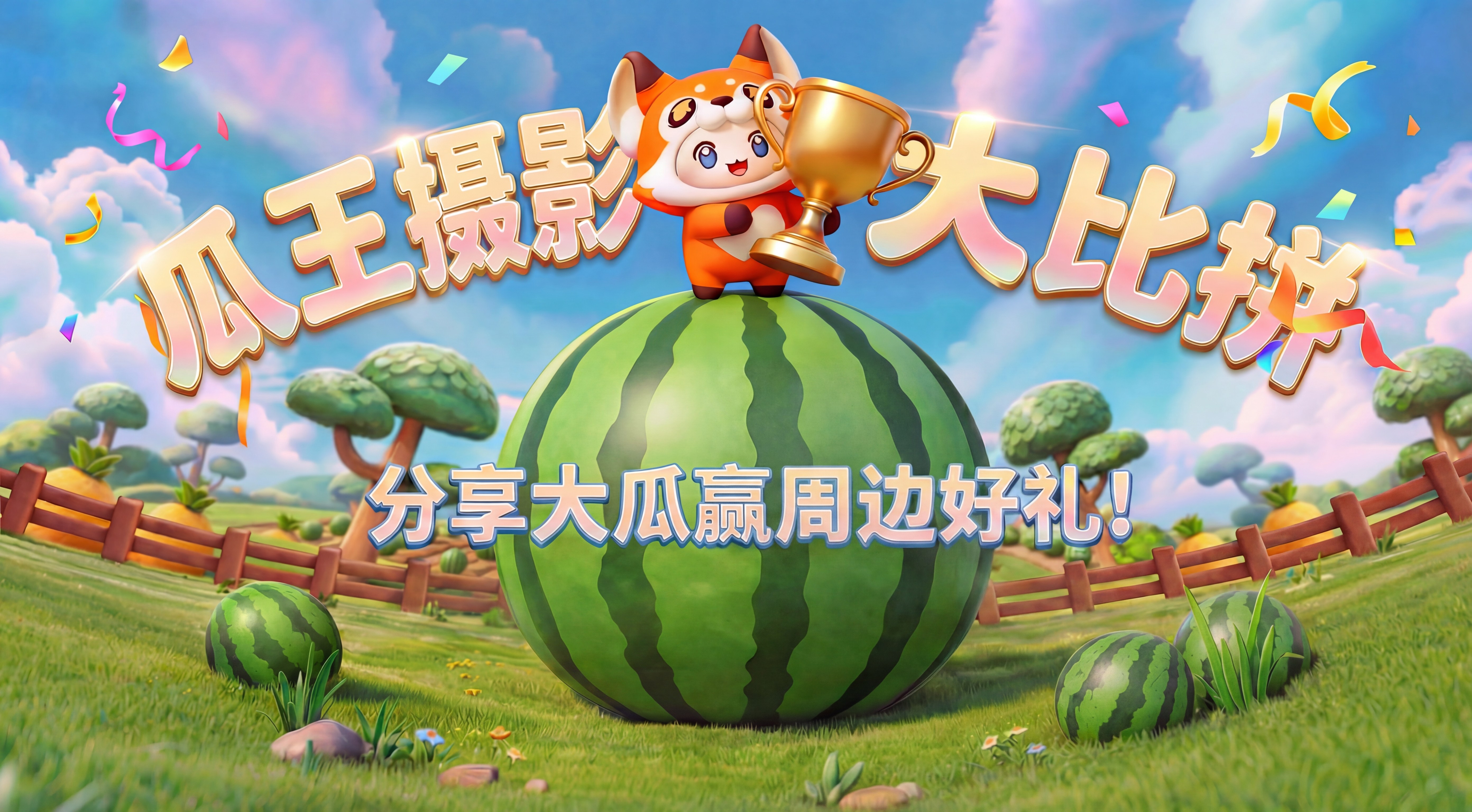 【福利活动】瓜王摄影大比拼，发帖赢周边好礼