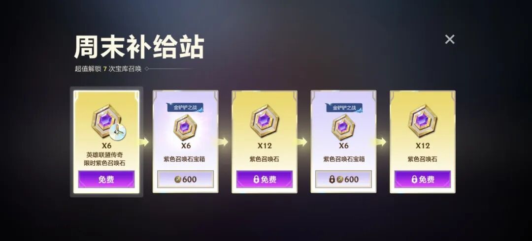 「周末补给站」活动即将限时开启！