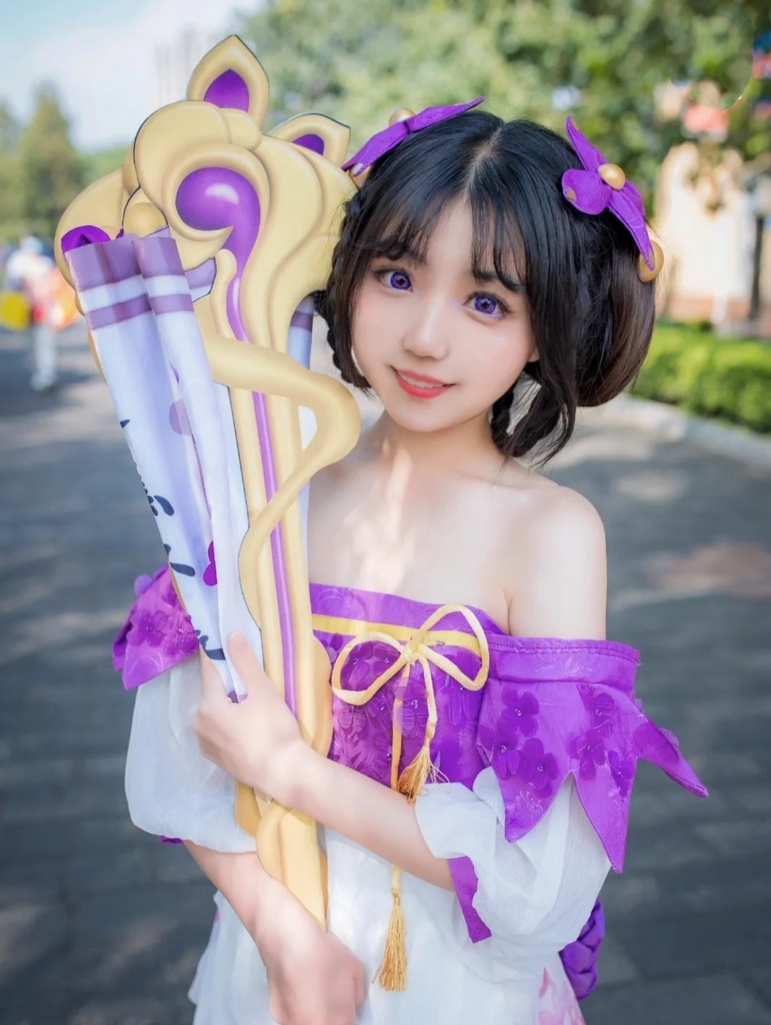 小乔丁香结cos