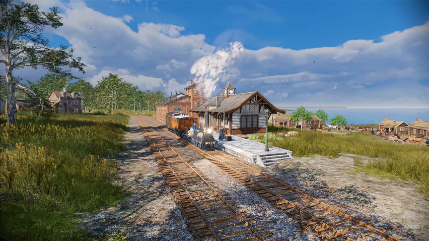 火车经营模拟游戏《铁路帝国2》将于5月26号在Steam上线