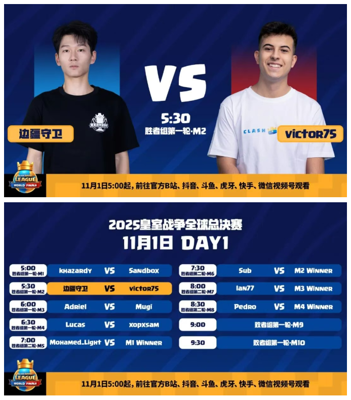 边疆守卫对阵预告