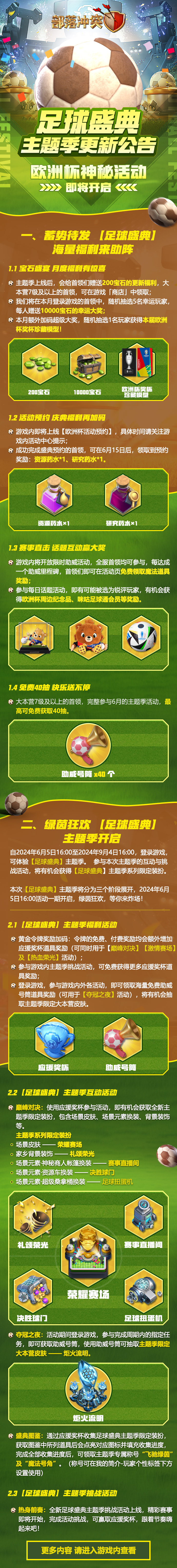 足球盛典6月5日上线，欧洲杯神秘活动即将开启