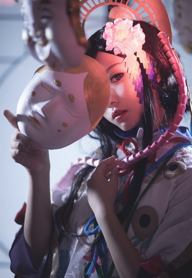 cos客片阴阳师面灵气