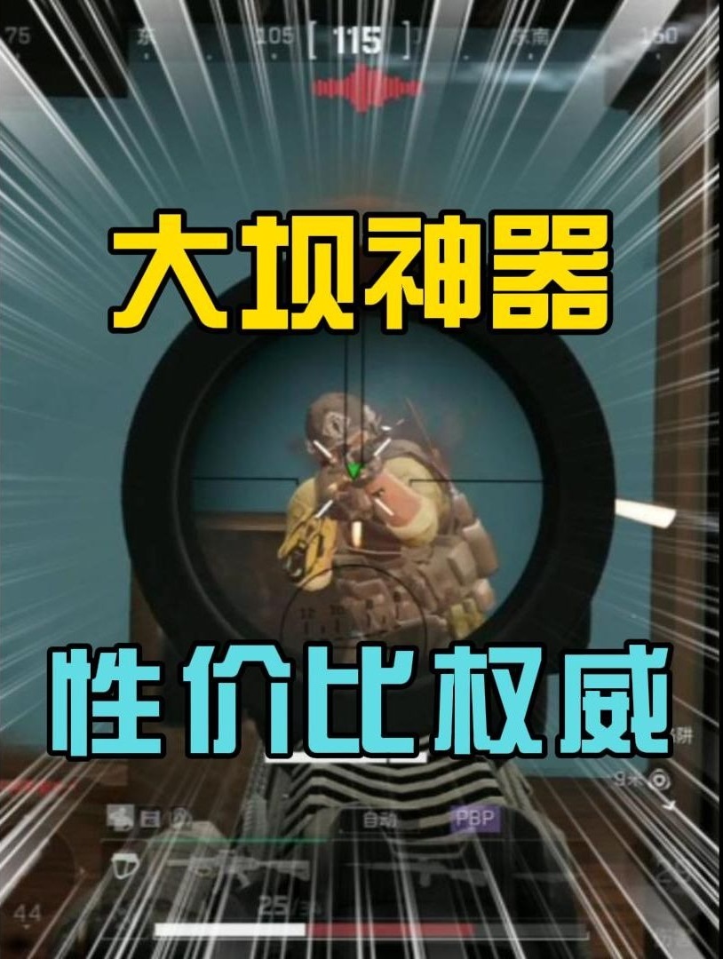 性价比最权威的大坝神器—MP5改枪教学！巅峰局一穿六