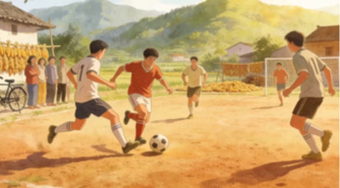 草根赤脚拼抢的球场，藏着最纯粹的热爱