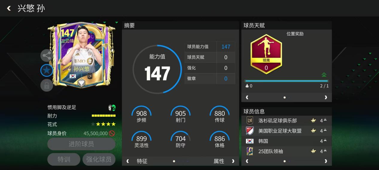 团队领袖韩国顶级左边锋推荐——孙兴慜