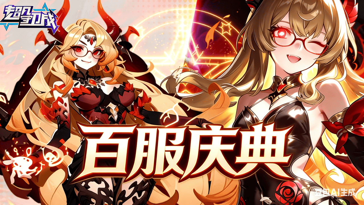 《超凡守卫战》百服庆典活动