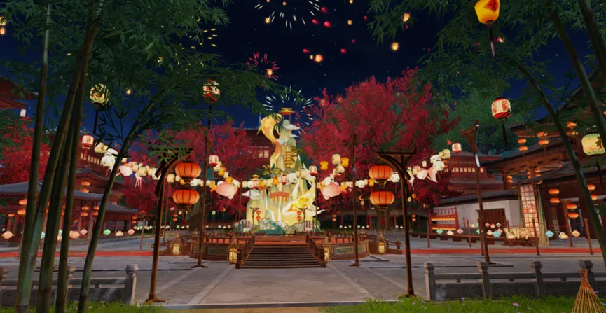平行服公告 | 元夕家宴热闹准备中！热卖商城上新倾城套装【盛夜千灯】！