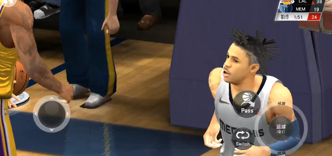 美职篮2K20：哈登使用节奏运气加后撤步投篮细节操作