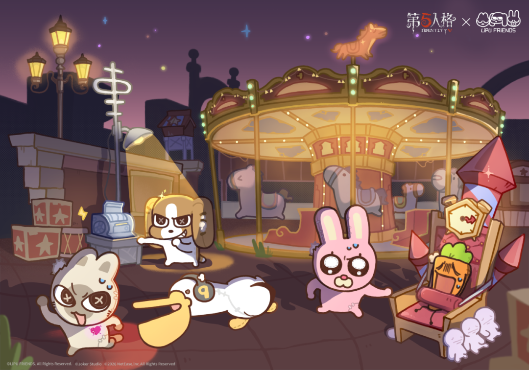 【第五人格×暹罗厘普】距离联动开启还有3天！4月2日，一起解锁庄园的“离谱”日常~