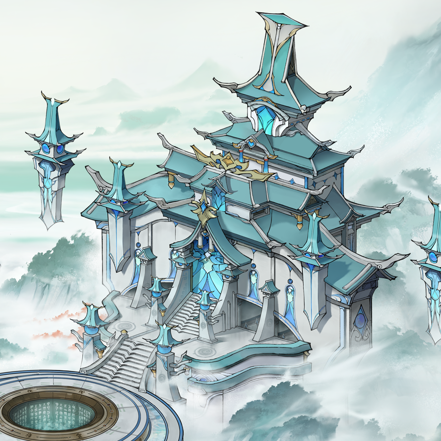 界域图谱丨太虚宗全貌展示