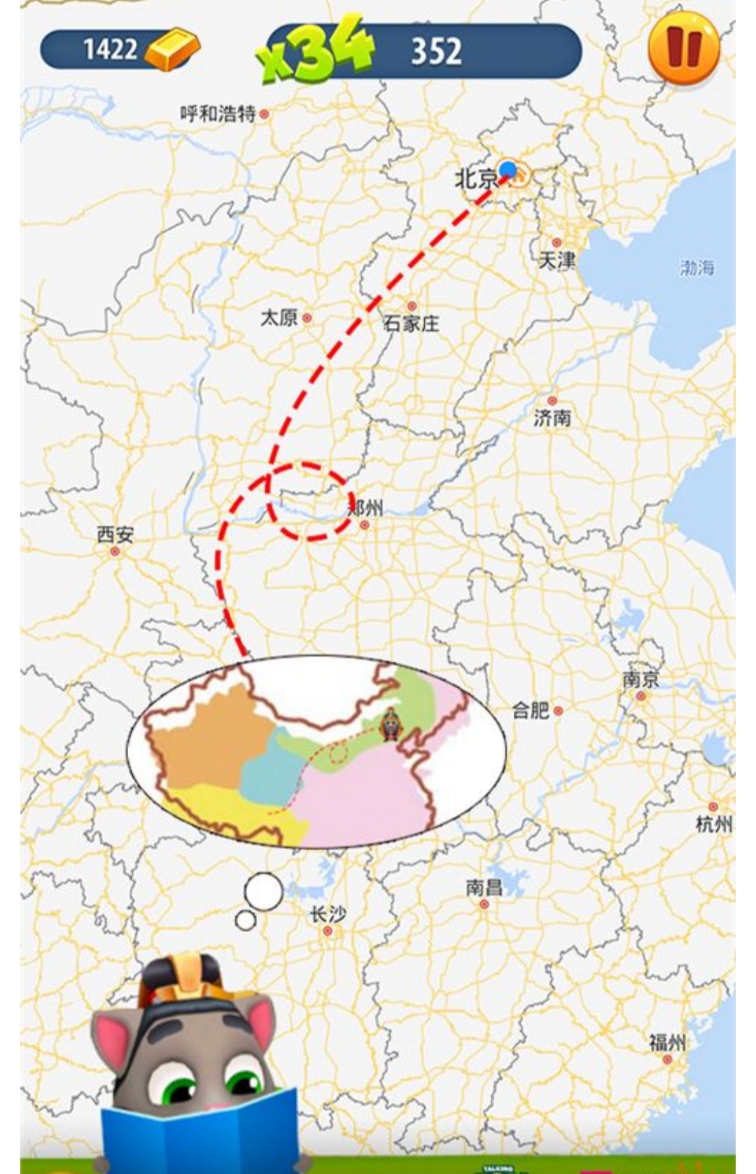 《汤姆猫跑酷》：新春地图的解说