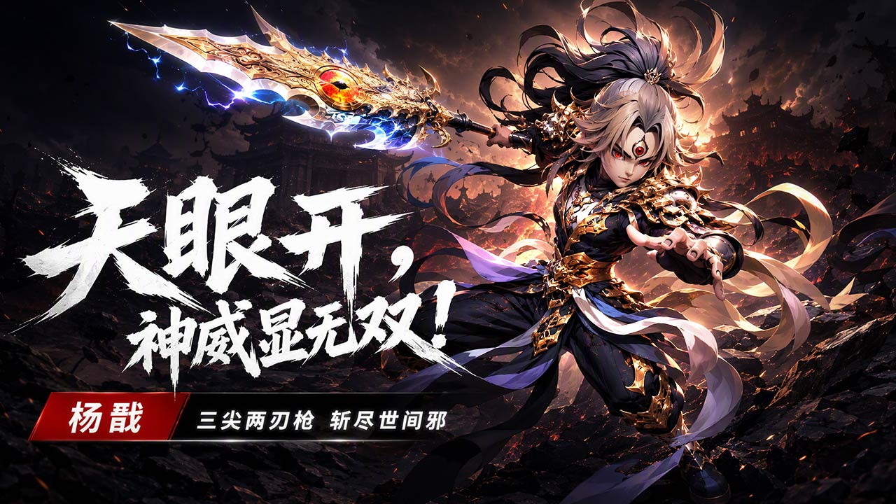 【诸神图鉴-杨戬】神目诛邪，天命试炼！