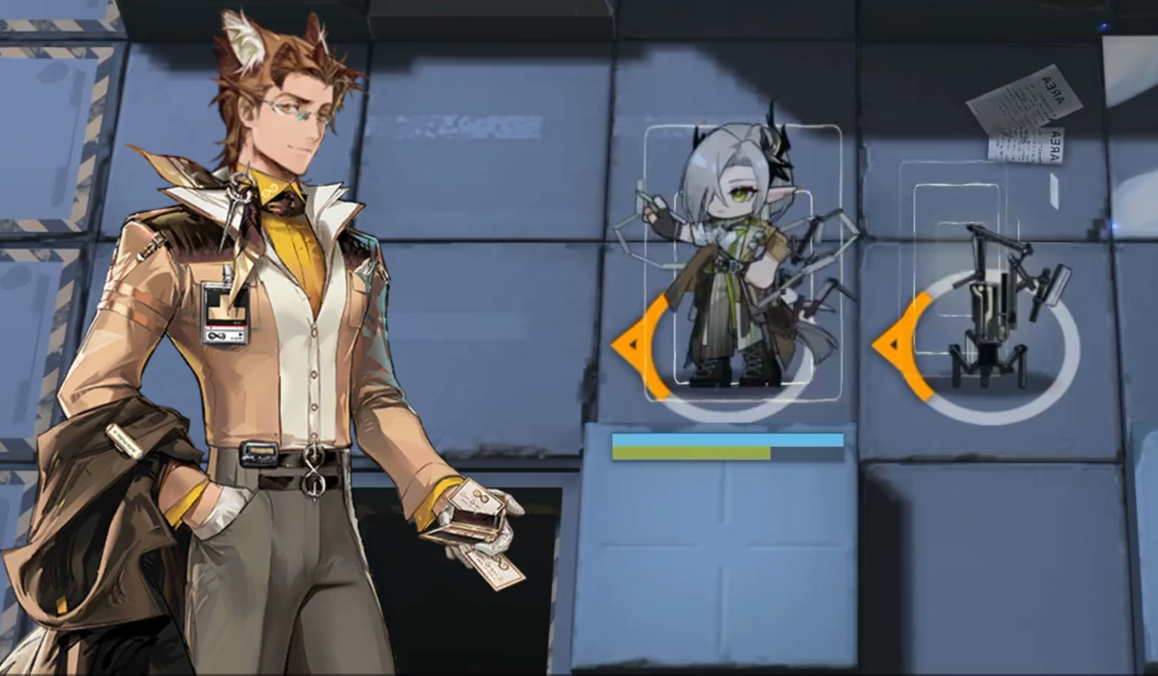 明日方舟娜斯提小细节，应许之地会到来吗