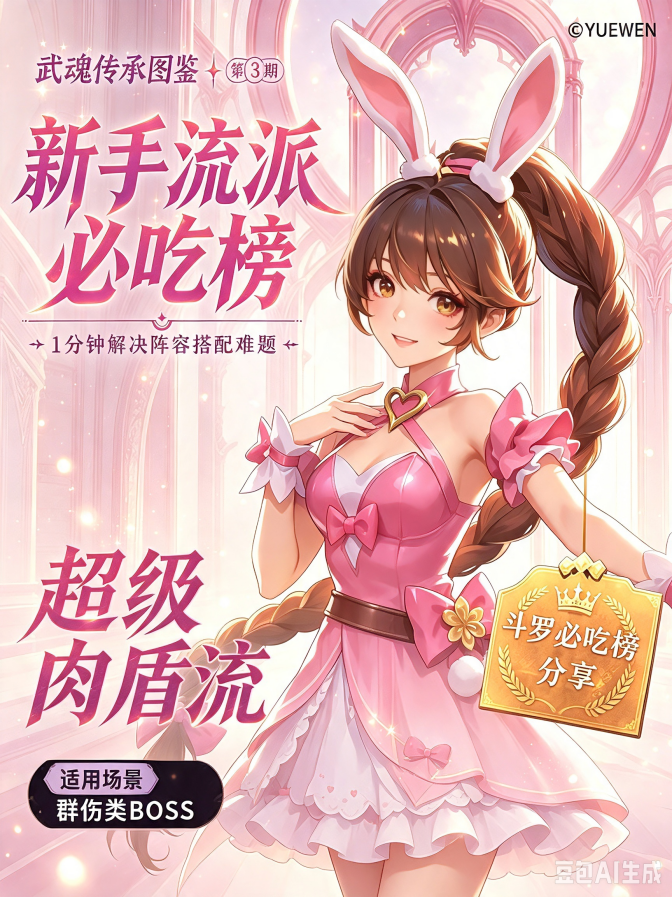 武魂传承图鉴 | 新手流派必吃分享榜单・第 3 期