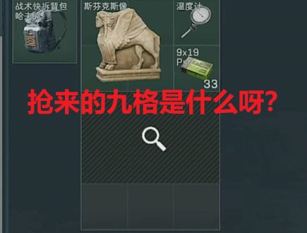 抢来的九格是什么呀