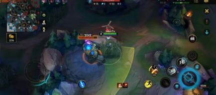 英雄联盟手游：卡密尔遇上前期强势敌方打野入侵，选红区开局更安全