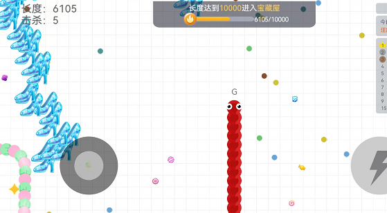 贪吃蛇大作战：如何墙边捡漏生存？
