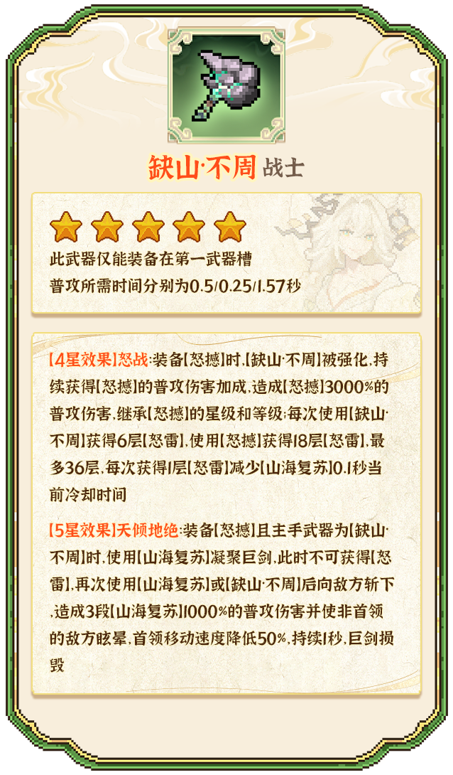 【青丘九尾】全新木系魔女-戎姒！