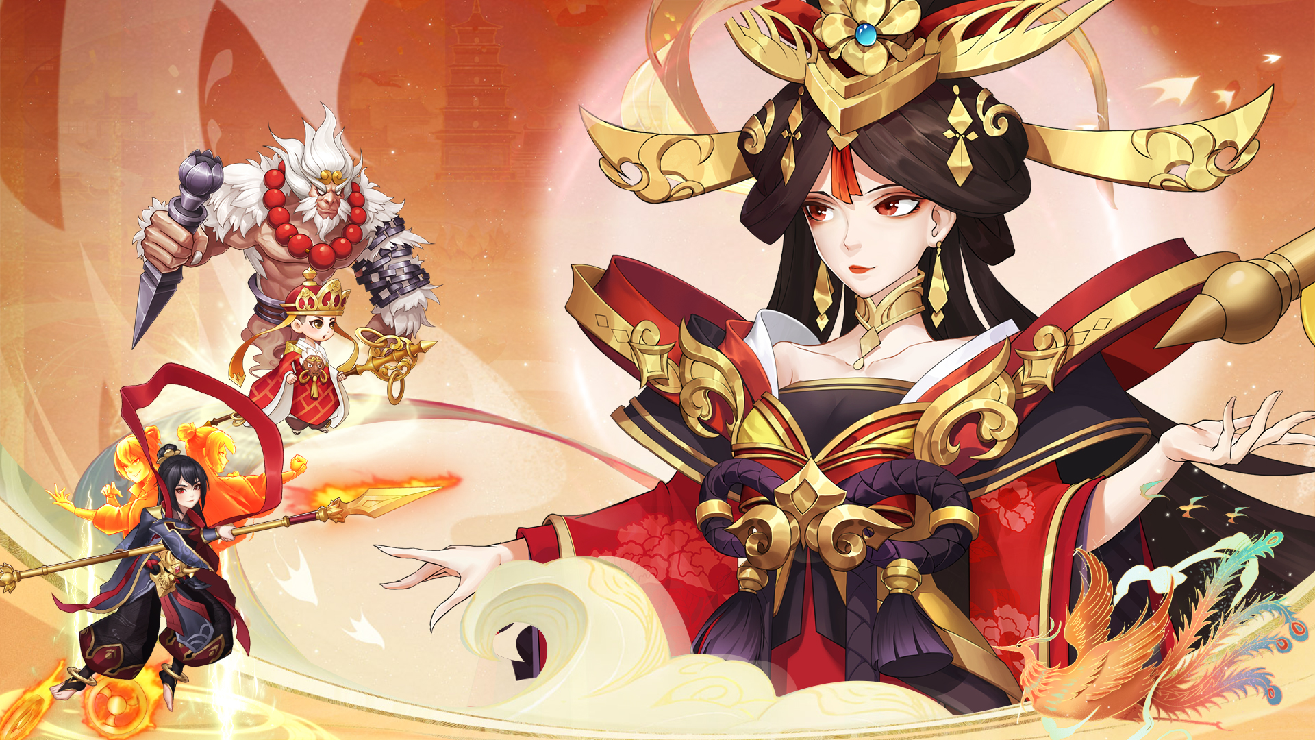 二次元策略卡牌手游《崩坏西游》新区11月16日开启!